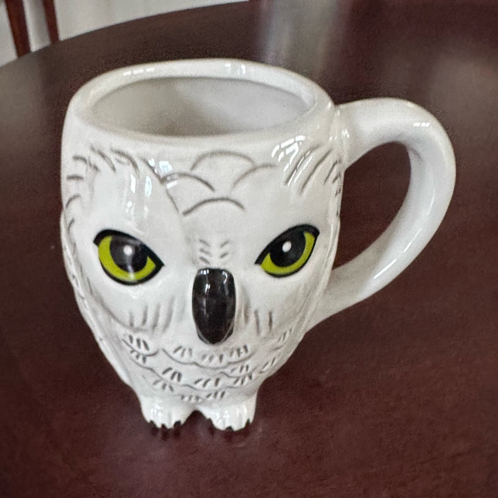 Harry Potter Hogwarts Hedwig Owl Large Coffee Tea Mug Halloween